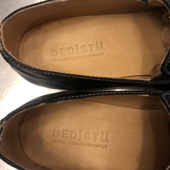 BED STU Women’s Chasm Black Handwash loafers. - Picture 4 of 16